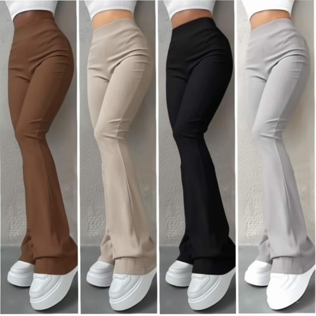 Flare Pants WIDE LEG™ 🍑 - 2 x S/. 99.00