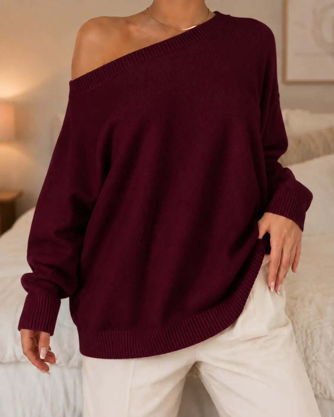 Sweater Vellora™ - Off Shoulder