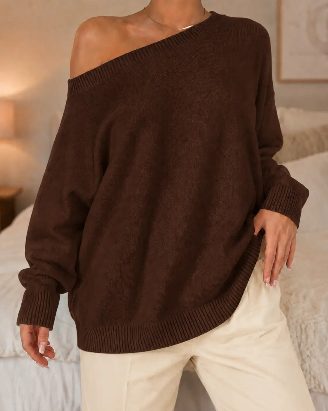 Sweater Vellora™ - Off Shoulder