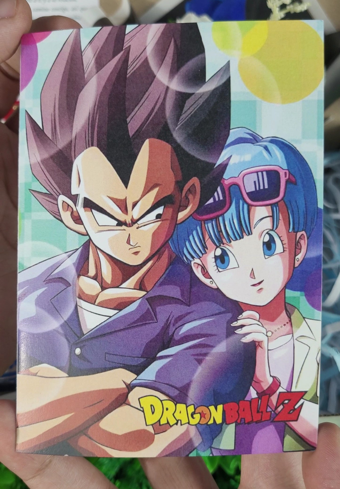 Anillos de PROMESA VEGETA Y BULMA 💍💖 + COLLAR 💞 + RAMO DE FLORES🌸